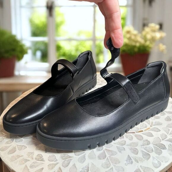 Vionic Uptown Leather Mary Jane Flats Comfort Shoes Women’s Size 11 W New in Box - Picture 7 of 14